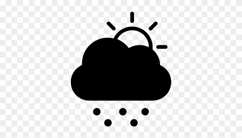 Dots Clipart Sun - Fog Symbol #1441863