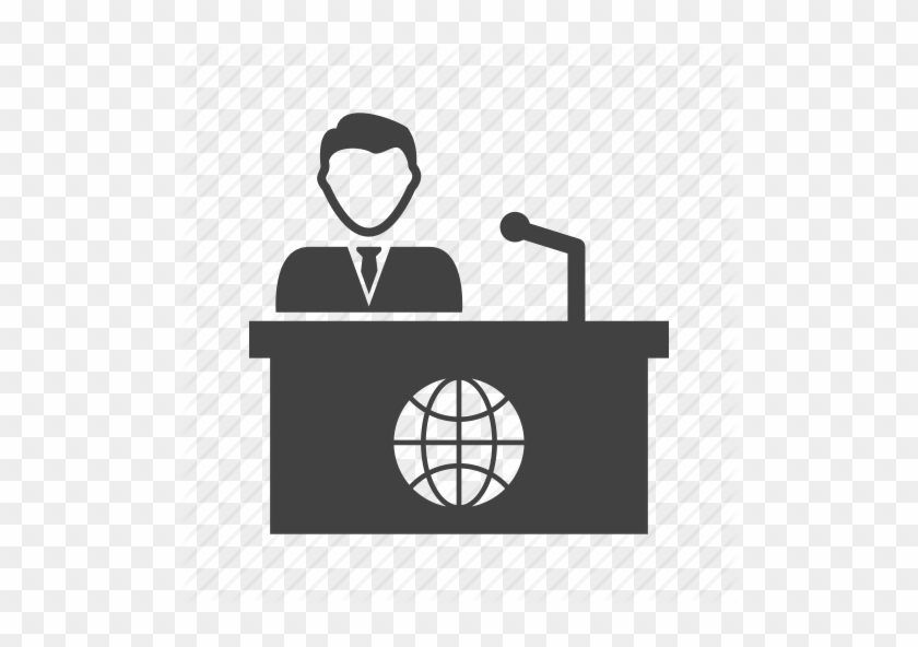 News Reporter Icon Png Clipart Newscaster Journalist - News Desk Icon #1441898