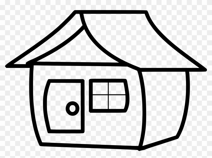 House Coloring Book Clip Art - Clip Art Casa #1442012
