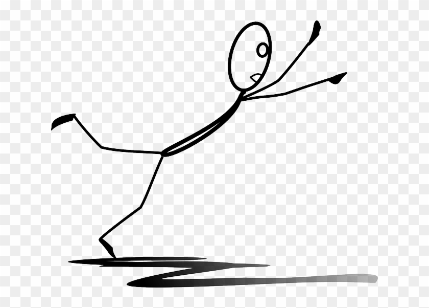 I Have Read A Number Of Stories In The Media And On - Stick Man Falling Down #1442214