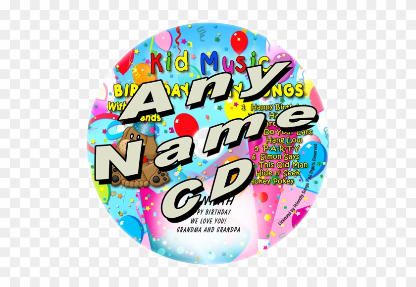 Birthday Party Songs With Lunchbox & Friends Personalized - Birthday Party Songs #1442480