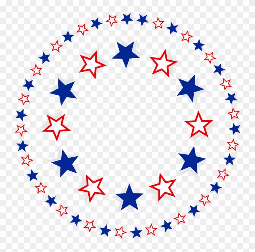 Black And White Library I Royalty Free Public Domain - Patriotic Star Transparent Background #1442488