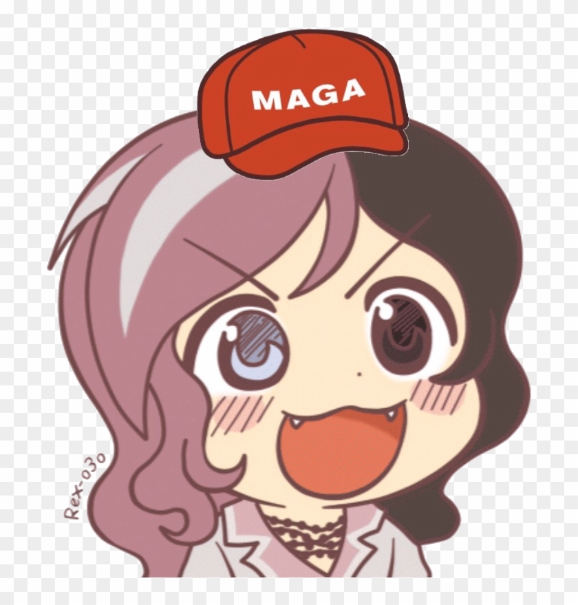 Maga 0 0 Face Pink Nose Facial Expression Cartoon Cheek - Senpai Neo #1442543