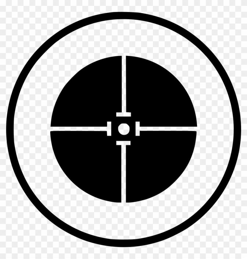 Target Svg Hunting Clipart Clip Art Freeuse Stock - Transparent Radar Icon Png #1443360