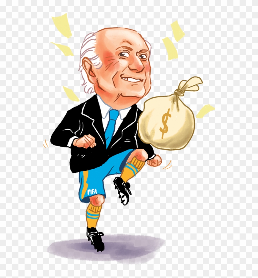 Fifa Rocked By Corruption Scandal - Cartoon #1443785