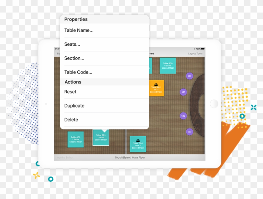 Ipad Showing An Example Of A Floor Plan Edit In Action - Diagram #1443903