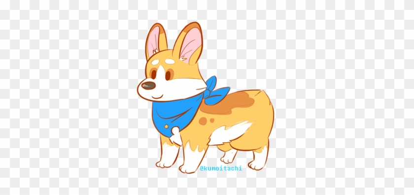 Clip Black And White Download Caramelcorgi Deviantart - Gif Rainbow Corgi Swimming #1444049