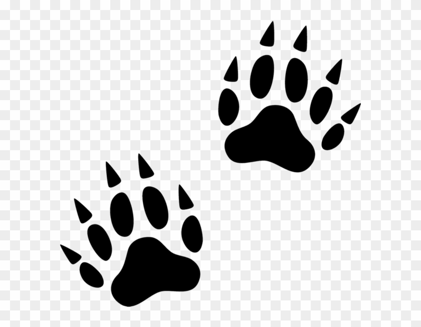 All Stamptopia Wolverine Tracks Rubber Stamp - Wolverine Paw #1444483