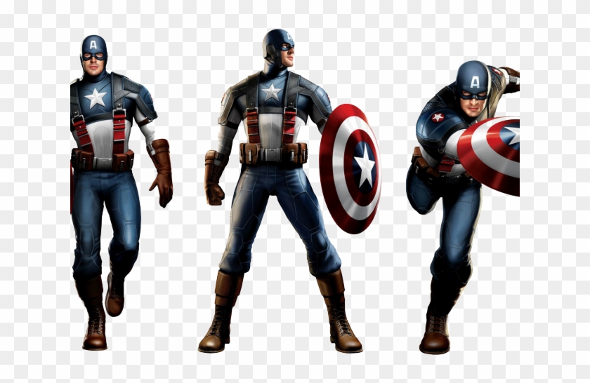 Captain America Clipart Transparent Background - Captain America The First Avenger Steve Rogers Cosplay #1445974