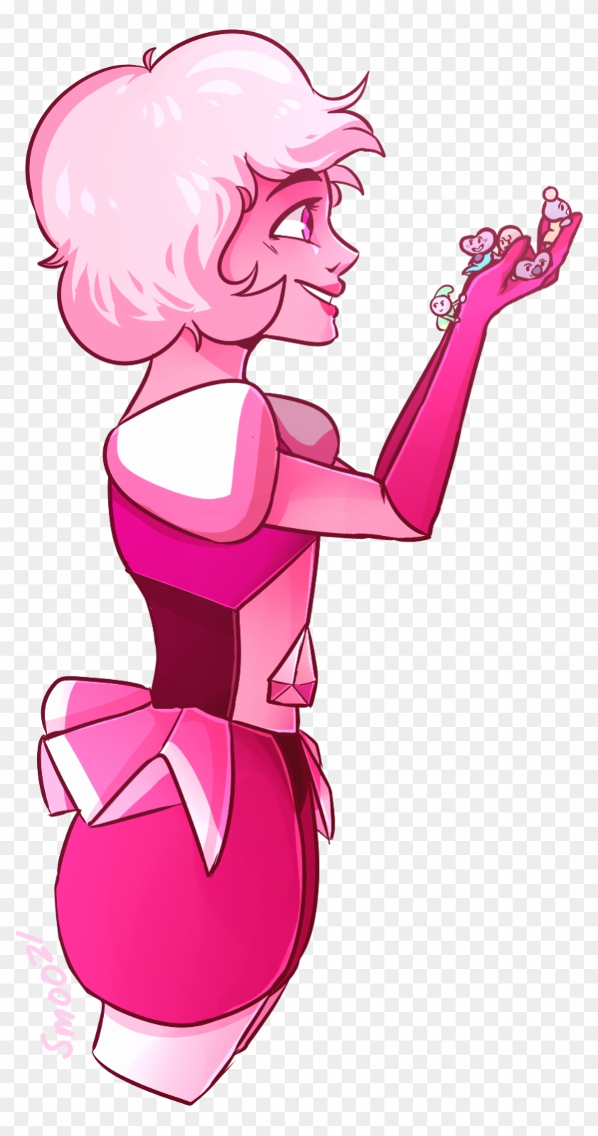 Pink And Pebbles By Smoozii Pink And Pebbles By Smoozii - Cartoon #1446101