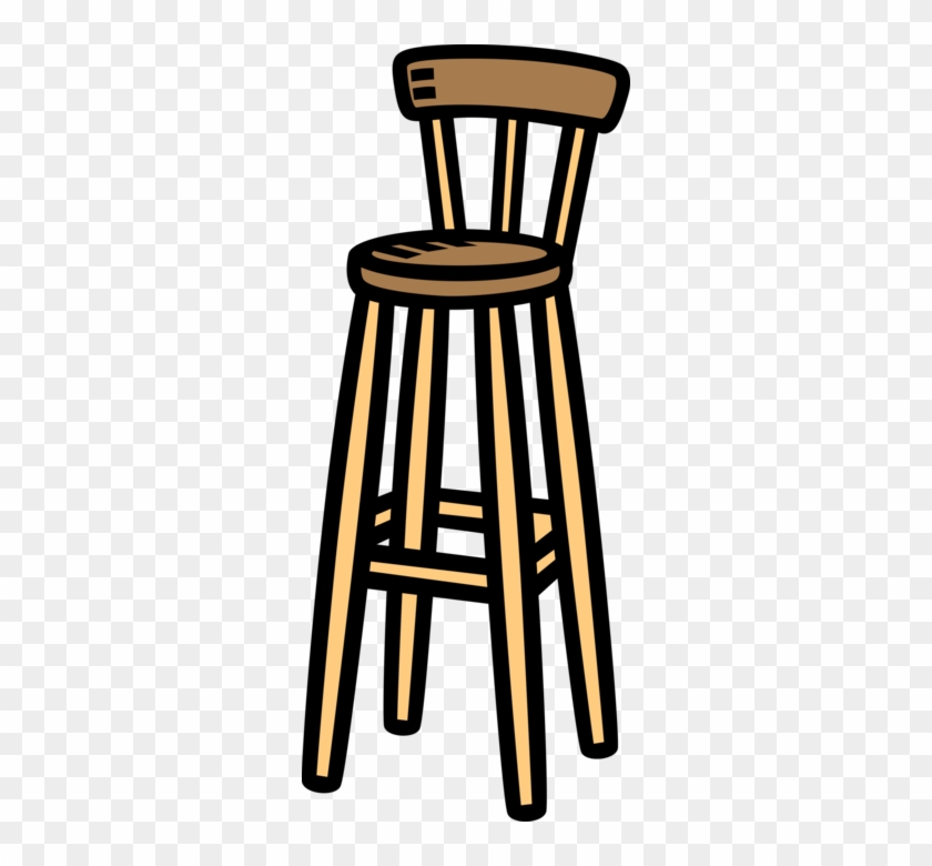 Free Download Bar Chair Clipart Chair Bar Stool Clip - Bar Chair Clipart #1447314