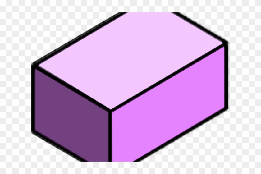 Rectangular Clipart Rectangle Face - 3d Shapes Png Rectangular Prism #1447406