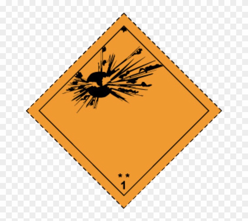 Class 1 Explosives Explosive Substances, Explosive - Clase 1 Explosivos 1.2 #1447594