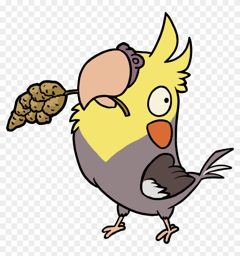 Picture Download Birb Drawing Cartoon - Cockatiel #1447615