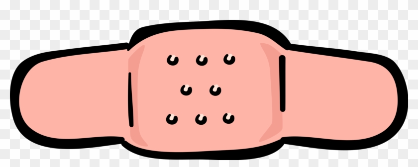 Vector Illustration Of Band-aid Adhesive Compression - Band-aid #1447660