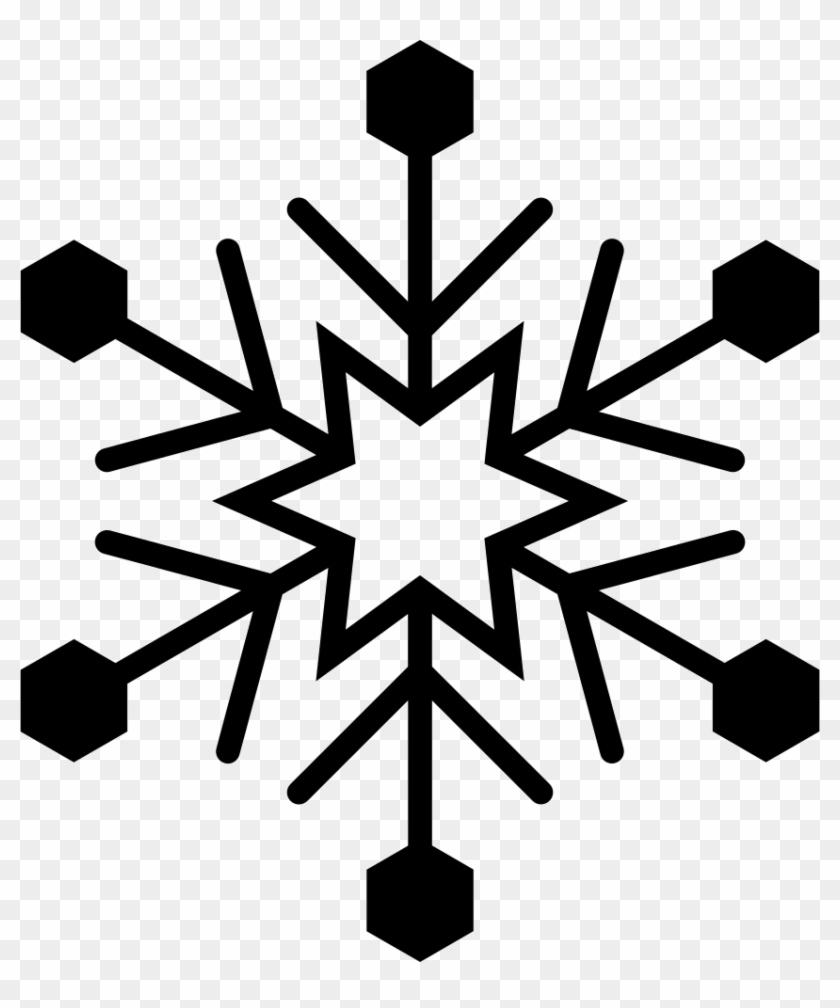 Svg Royalty Free Png Icon Free Download Onlinewebfonts - Snowflake Svg #1447716