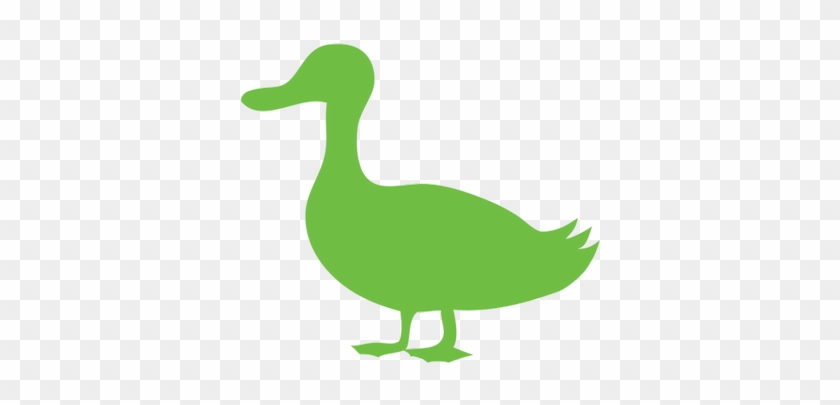 Rit Improv - Red Duck Silhouette Shower Curtain #1448866