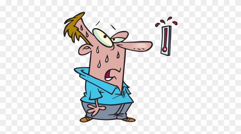 Free Sweating People Cliparts, Download Free Clip Art, - Hot Temperature #1448952