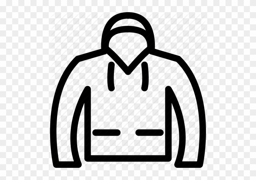Mens Jacket Icon Clipart Hoodie Jacket Clip Art - Outwear Icon #1449237