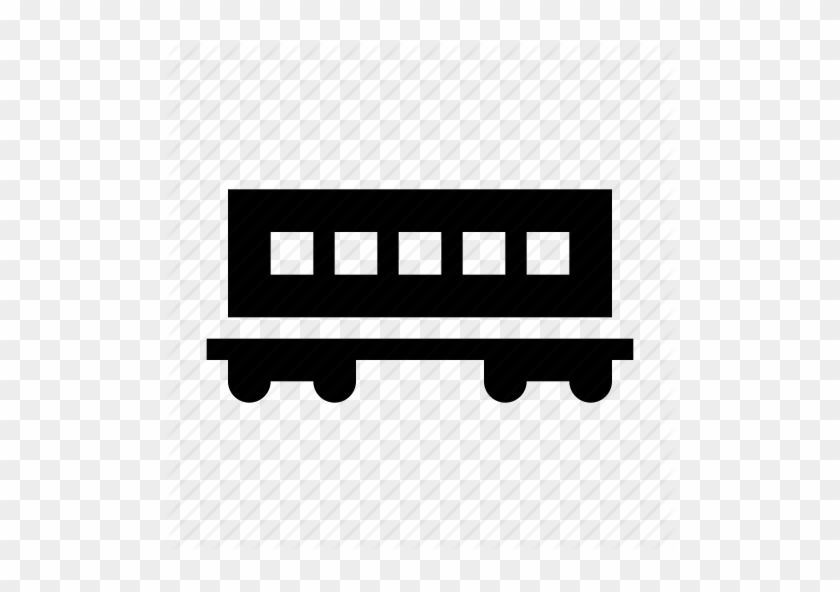 Train Wagon Icon Clipart Rail Transport Passenger Car - Train Wagon Png #1449406