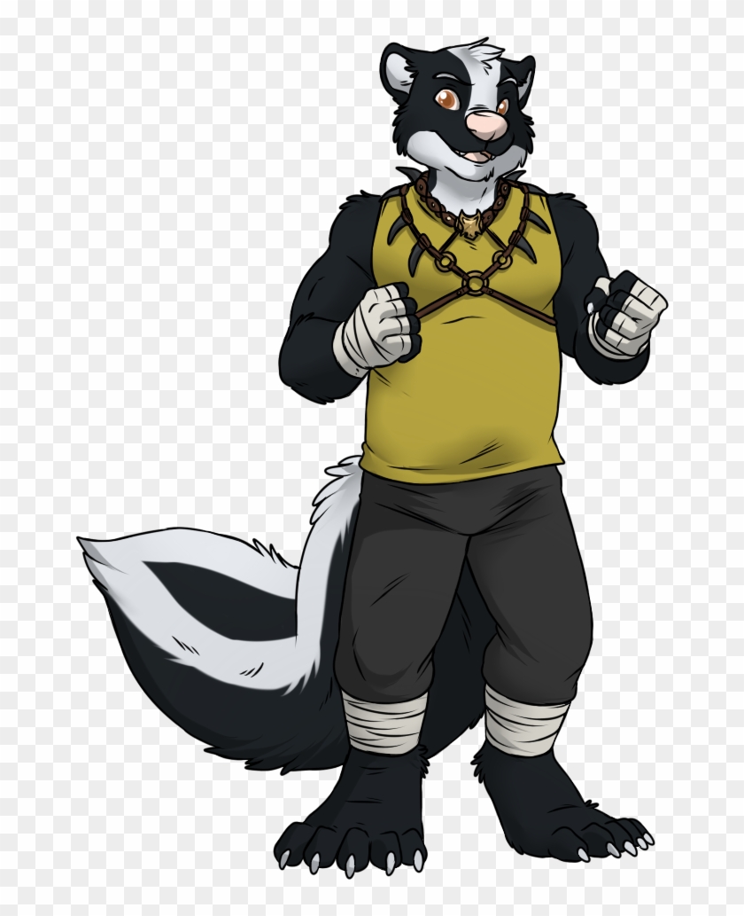 Punch Skunk [stream Commission] - Cartoon #1450095