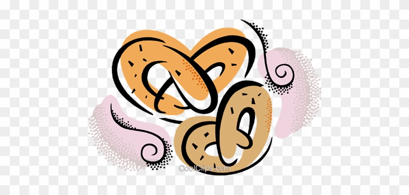Pretzels Royalty Free Vector Clip Art Illustration - Illustration #1450158