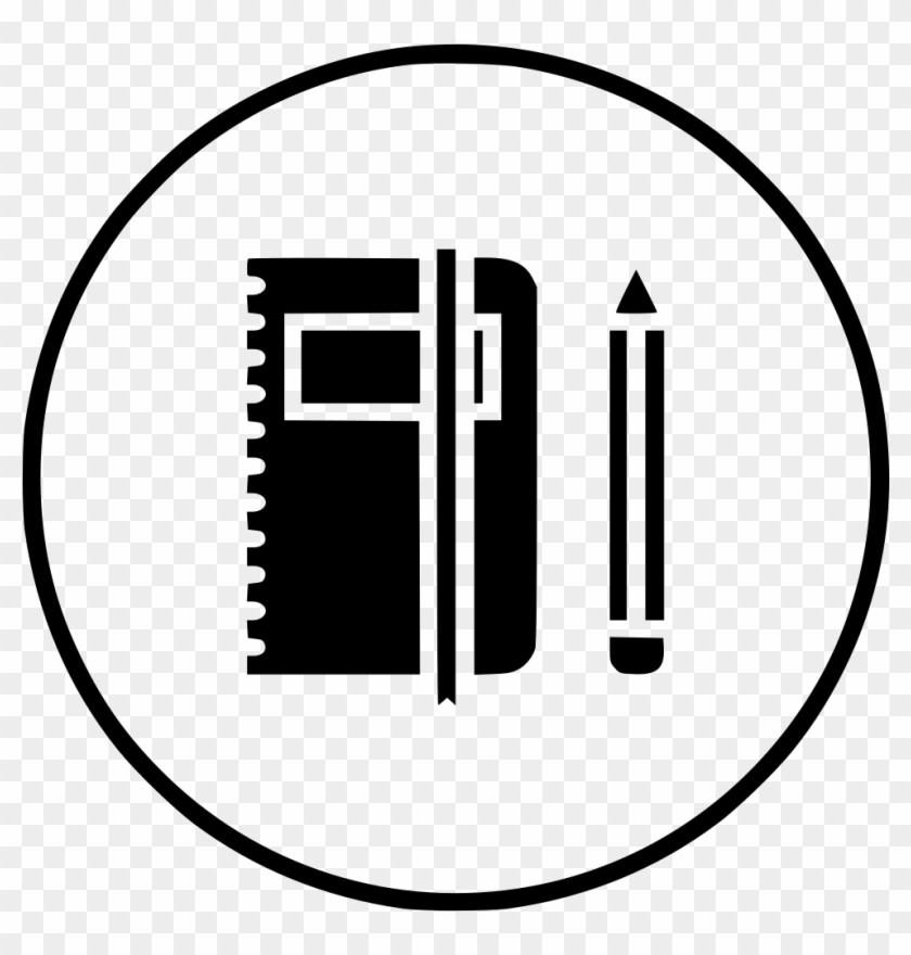 Book Folder Pen Pencil Notebook Education Log Office - Portable Network Graphics #1450770