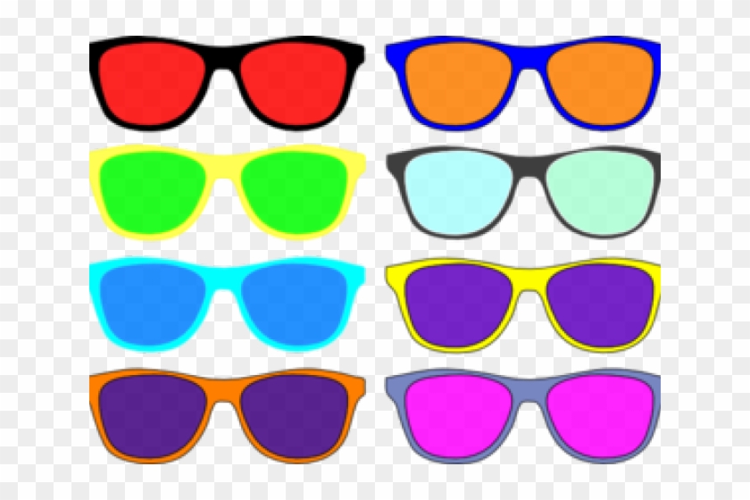 Image Free Download Aviator Clipart Sunshade - Color Glasses Vector #1451287