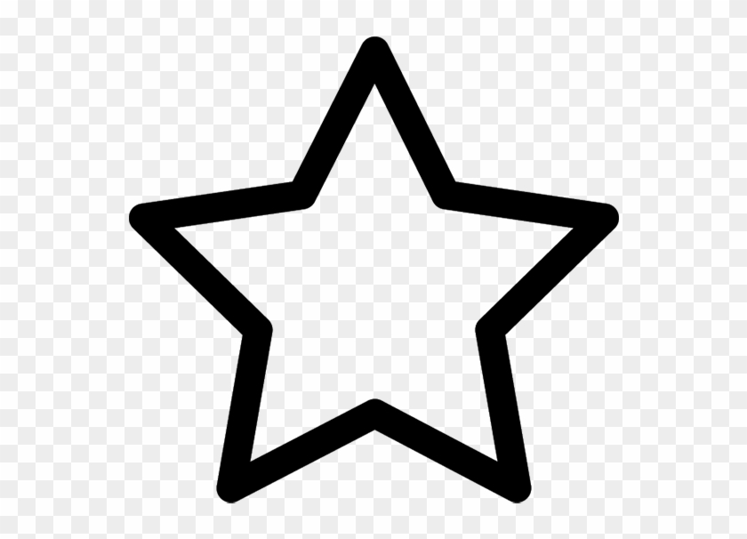 3 $emoji Star$ - Star Line Icon Png #1451487