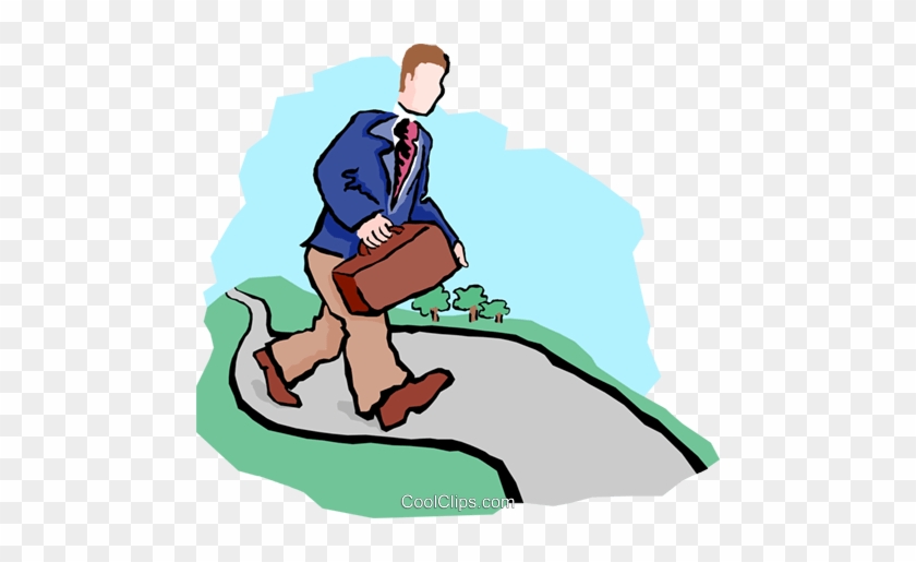Taking The High Road Royalty Free Vector Clip Art Illustration - Coolclips.com #1451566