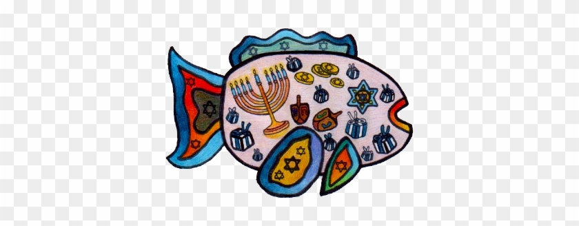 Hanukkah Fish Design Fun Group, Fish Design, Hanukkah - Fishtown #1452272