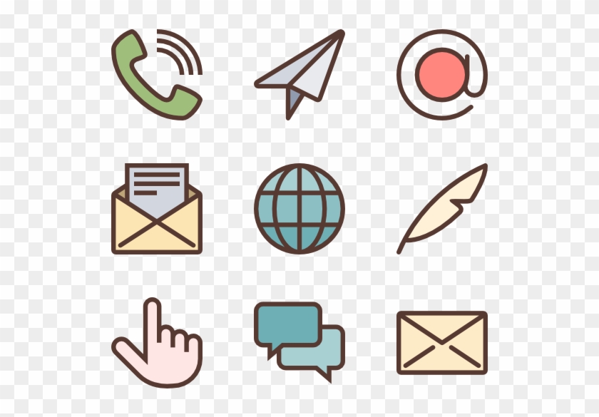 Communications Icons - Letter #1452570