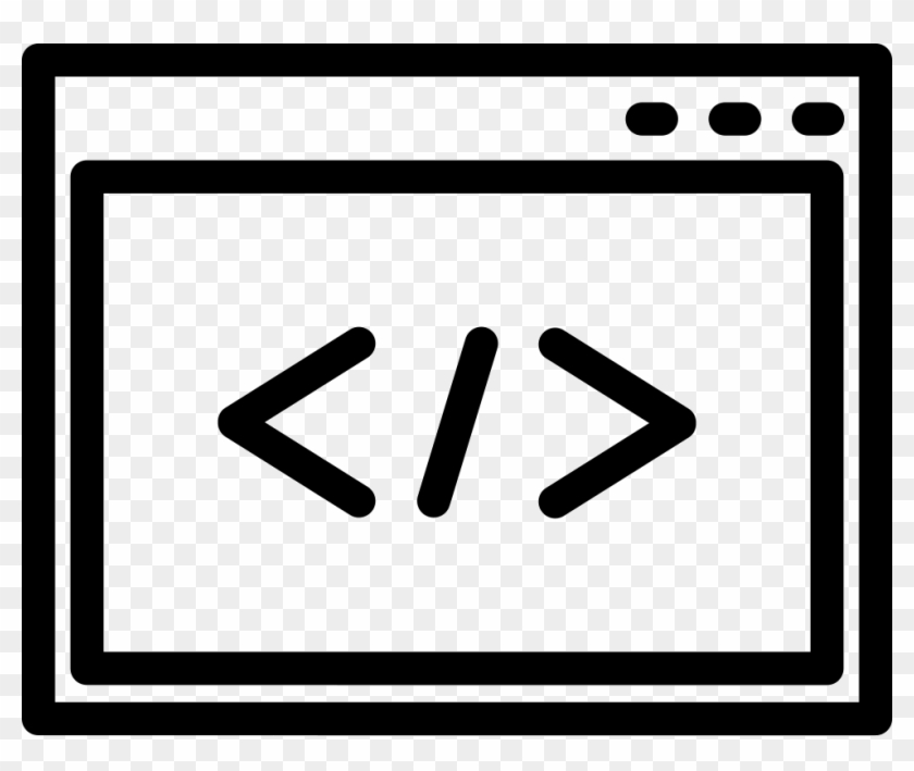 Browser Window With Code Signs In A Circle Comments - Browser Window With Code Signs In A Circle Comments #1455226