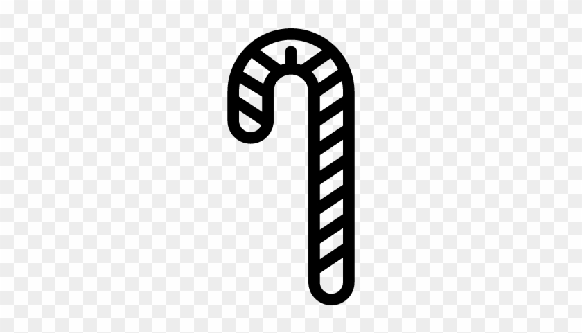 Christmas Candy Cane Vector - Candy #1455252