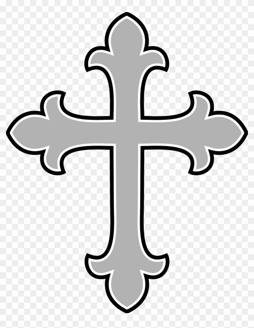 Annunciation Greek Orthodox Cathedral Annunciation - Baptism Cross Clipart #1456541
