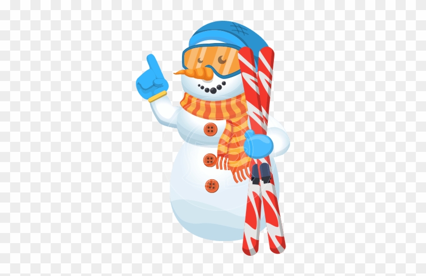 Snowman Cartoon Character Snowman Cartoon Character - Snowman #1457266