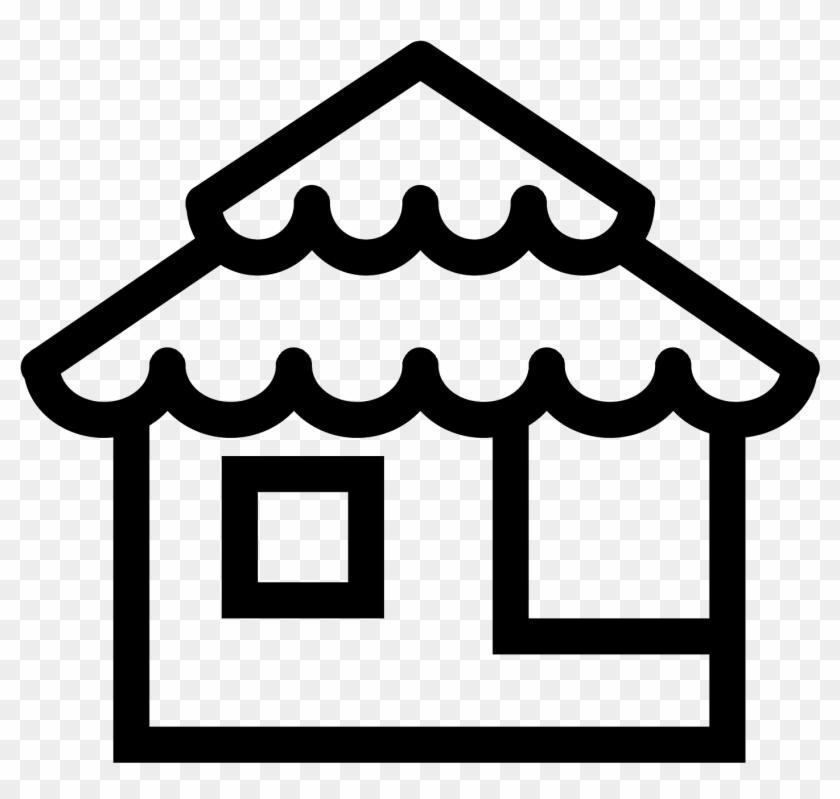Bungalow Icon Free Download Png And Vector - Clip Art #1457370