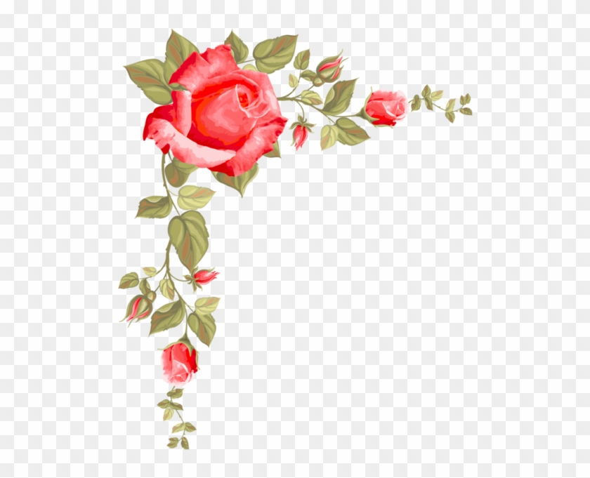 Resultado De Imagen De Hermosos Separadores - Retro Flower Seamless Pattern - Roses Mouse Pad Gaming #226462