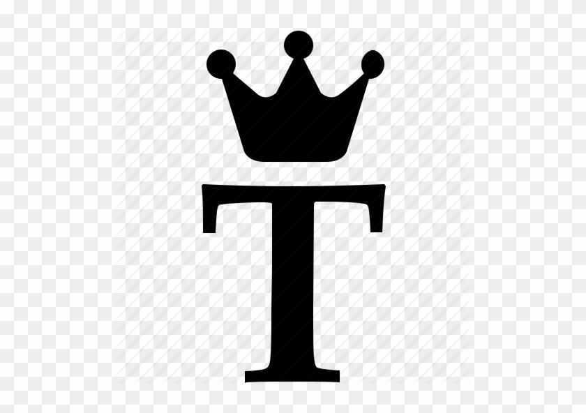 T G Ceiling Planks - Letter T With Crown #226613