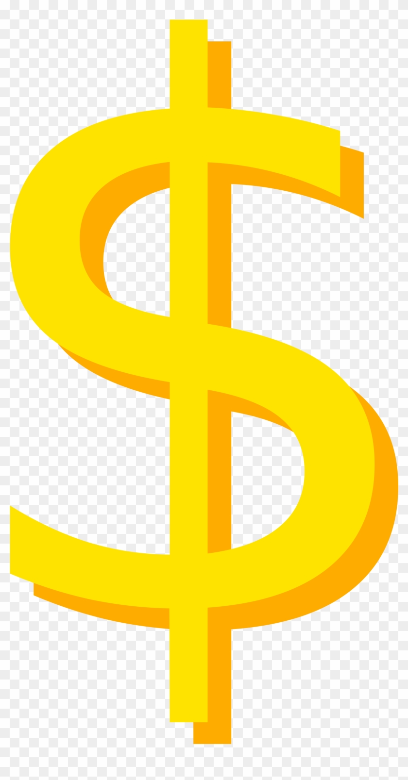 Open - Gold Dollar Sign Icon #227364