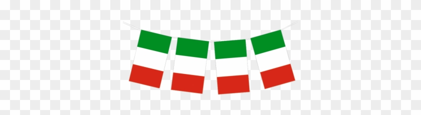 Flaggenkette Aus Papier Italien L 5 M - Flag #227362