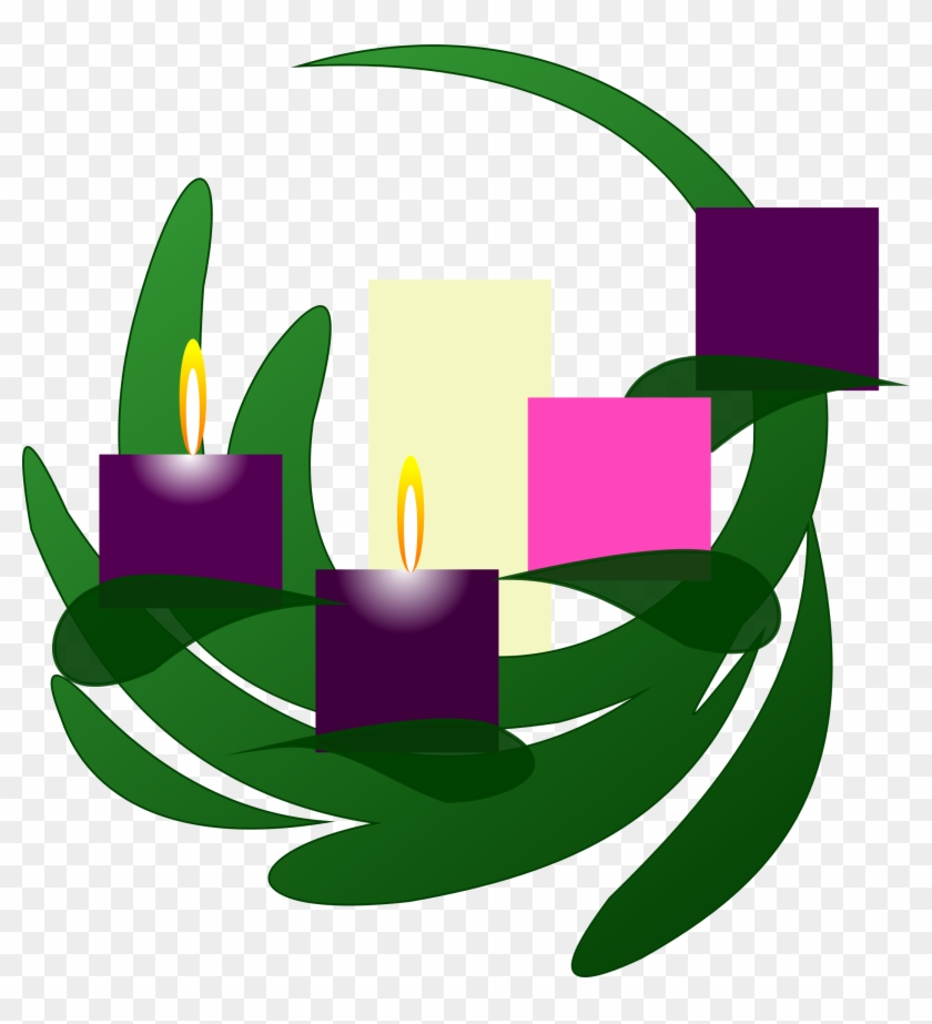 2 Advent Clipart - Fourth Sunday Of Advent #227560