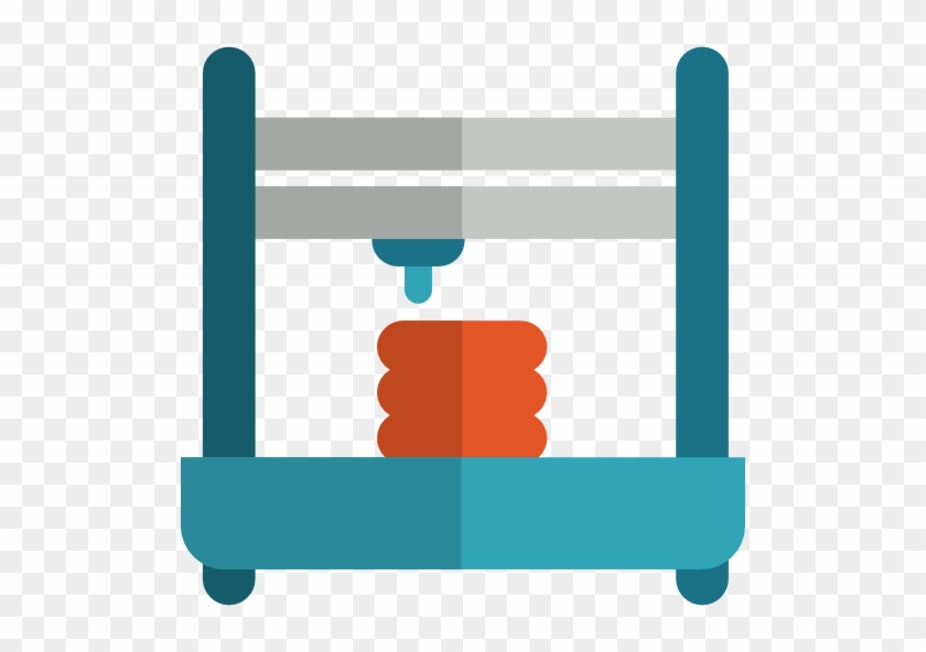 Share And 3d Print Integration - 3d Printer Icon Png #227635