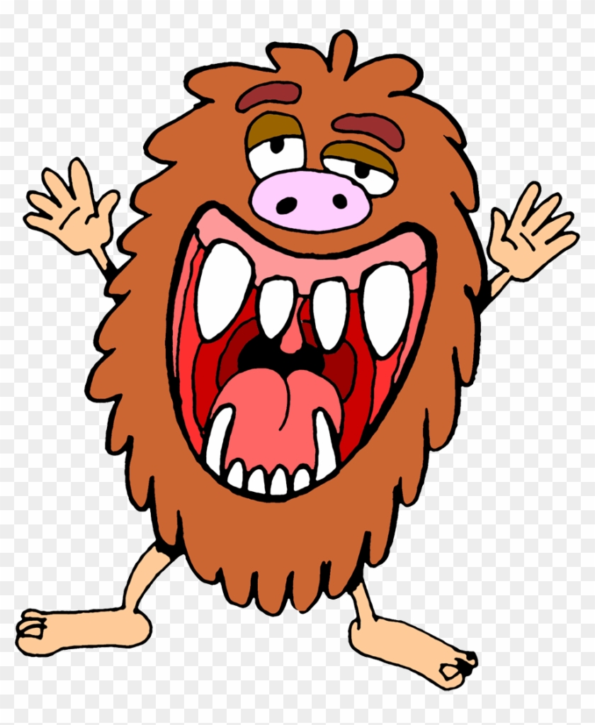 Ha “guy Grabbed My Chest, I Yelled Real Spooky-like, - Monster Clipart #227862
