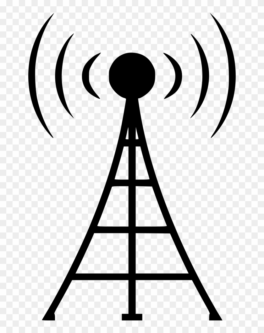 Png File - Cell Tower Clip Art Gif #228681