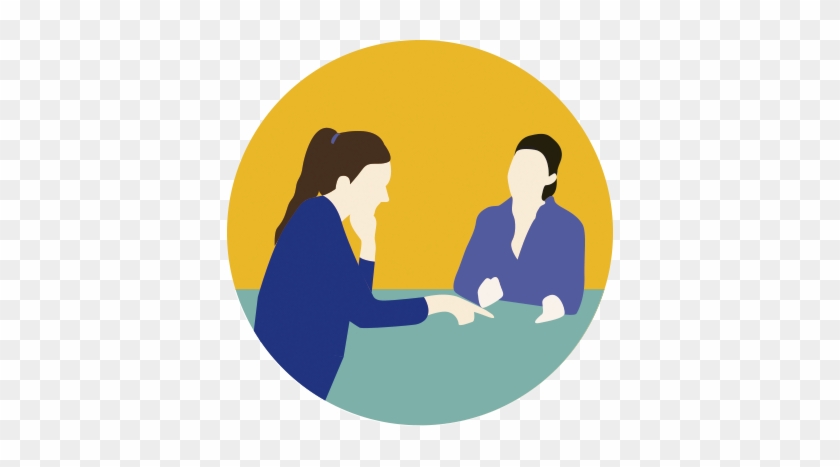 Grafik Silbe - Clipart Beratungsgespräch #229015