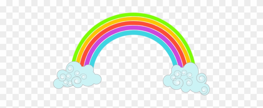 Clipart Pelangi - Cartoon Rainbow Png #229057