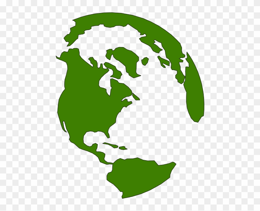 Green Earth Clipart - Green Earth Vector Png #229386