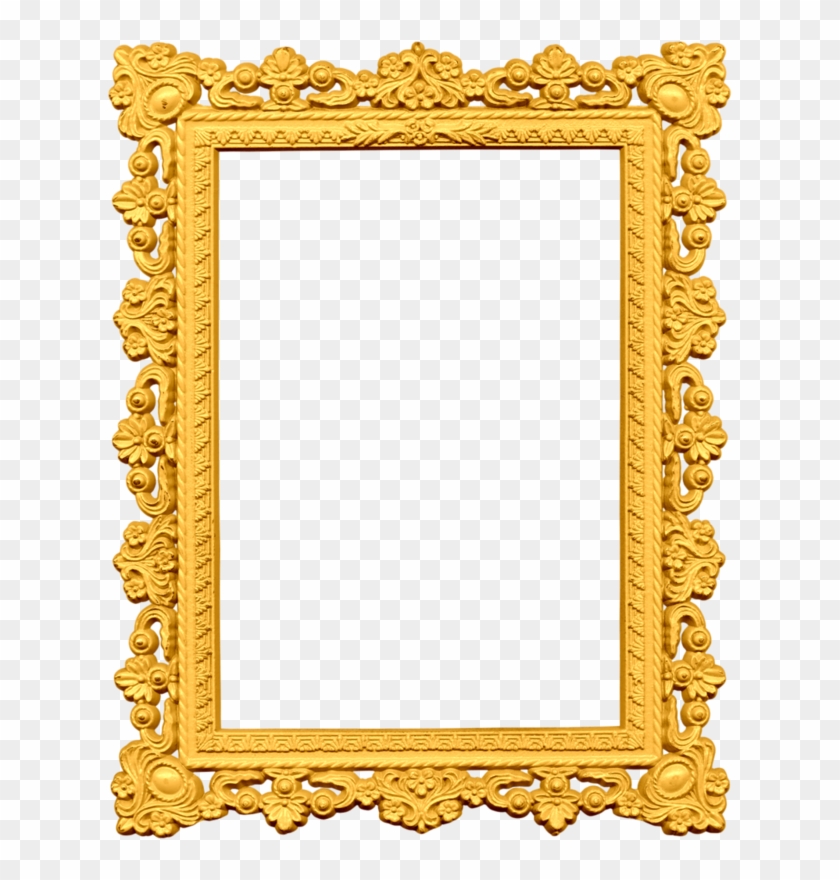Sammlung, Clipart, Rahmen, Photoshop, Färbung, Führungskräfte, - Gold Picture Frame Png #229396