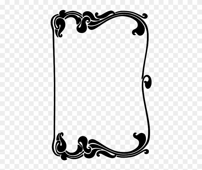 Art Nouveau Border Clip Art - Spellbook Of Marie Laveau: The Petit Albert [book] #230088
